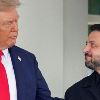 Trump e Zelensky se reúnem na Flórida para negociar paz na Ucrânia
