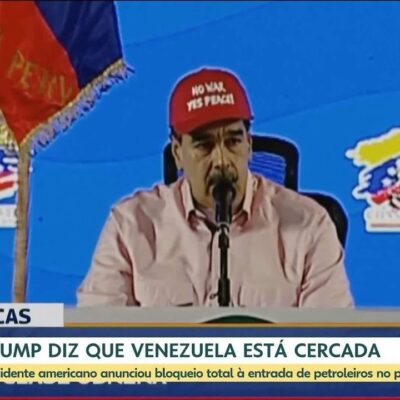 Venezuela pede ONU para discutir bloqueio naval dos EUA imposto por Trump