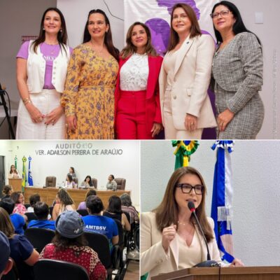 Currais Novos instala Procuradoria da Mulher em solenidade com presença da vice-prefeita Milena Galvão