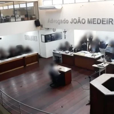 Primeiro dia de júri do Caso Zaira no Fórum Miguel Seabra, em Natal