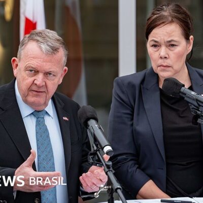 Dinamarca e EUA divergem sobre futuro da Groenlândia após reunião na Casa Branca