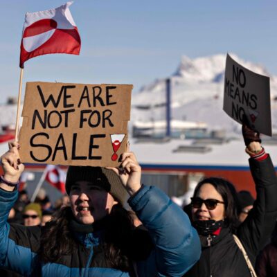 Groenlândia exige respeito após nova ameaça de anexação por Trump