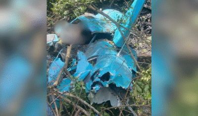 Helicóptero cai em Guaratiba, RJ, e deixa três mortos