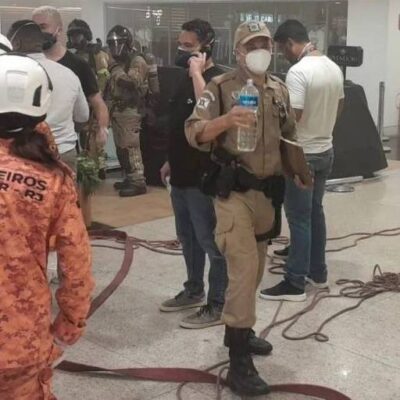 Incêndio no subsolo de shopping no Rio deixa duas mortes e três feridos