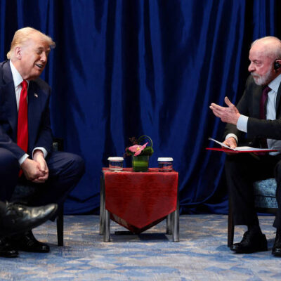 Lula propõe a Trump que Conselho de Paz aborde Gaza e inclua Palestina