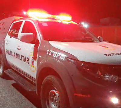 Ocorrências policiais registradas na área do 13º BPM entre os dias 6 e 7 de janeiro de 2026