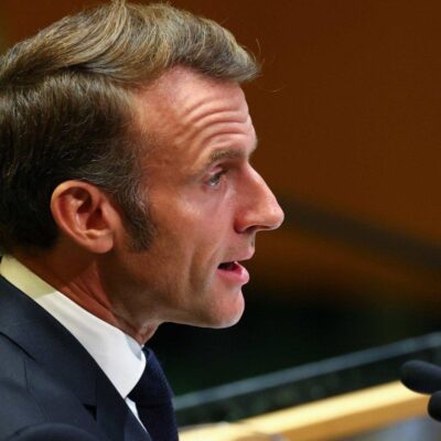 Macron recusa convite de Trump para integrar Conselho da Paz de Gaza