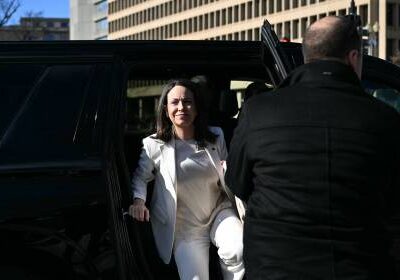 María Corina Machado se reúne com Trump na Casa Branca após tensão na Venezuela