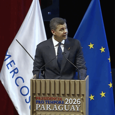 Presidente do Paraguai destaca papel de Lula no acordo Mercosul-UE