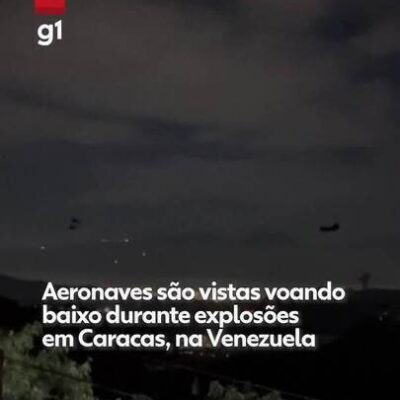 Trump afirma que forças americanas capturaram Nicolás Maduro na Venezuela