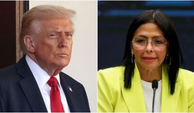 Trump alerta vice da Venezuela sobre consequências maiores que Maduro