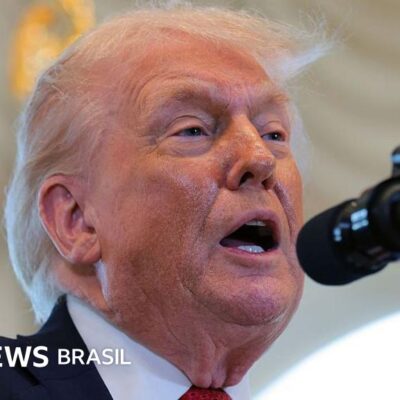 Trump anuncia tarifas a países europeus que rejeitam compra da Groenlândia