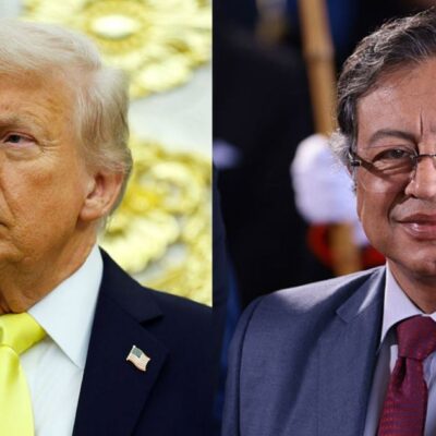 Trump confirma ligação com Petro e prevê encontro na Casa Branca