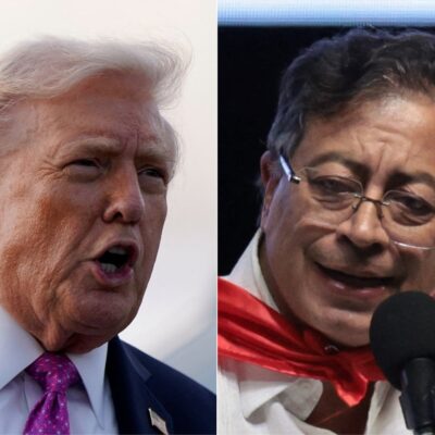 Trump e Petro discutem telefonema sobre drogas e divergências bilaterais