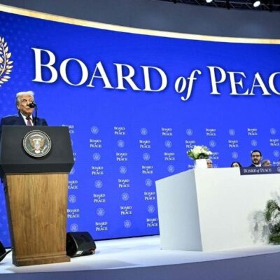 Trump inaugura Conselho de Paz para Gaza e critica falta de diálogo com ONU