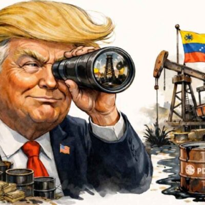 Trump mira maior reserva mundial de petróleo na Venezuela após captura de Maduro