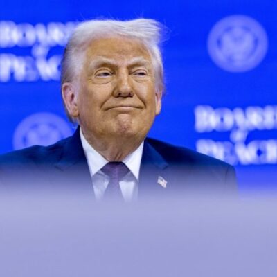 Trump será presidente vitalício do Conselho da Paz lançado em Davos