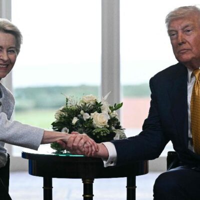 UE ameaça tarifas de 93 bilhões de euros contra os EUA após Trump