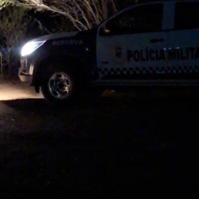 Caminhonete roubada em assalto na zona rural de Currais Novos é localizada horas depois pela Polícia Militar