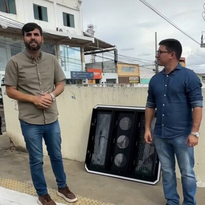 Novos semáforos em Currais Novos