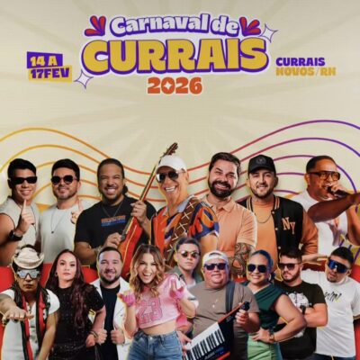Carnaval de Currais Novos 2026 tem programação confirmada e promete quatro dias de festa