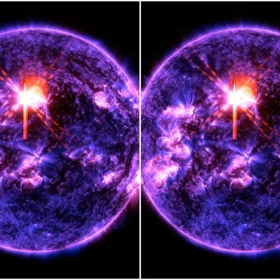 Nasa detecta erupção solar intensa e alerta para impacto na Terra