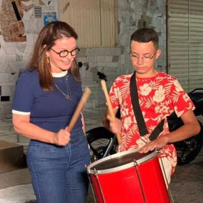 Milena Galvão visita ensaios carnavalescos e reforça apoio da gestão ao Carnaval 2026 em Currais Novos