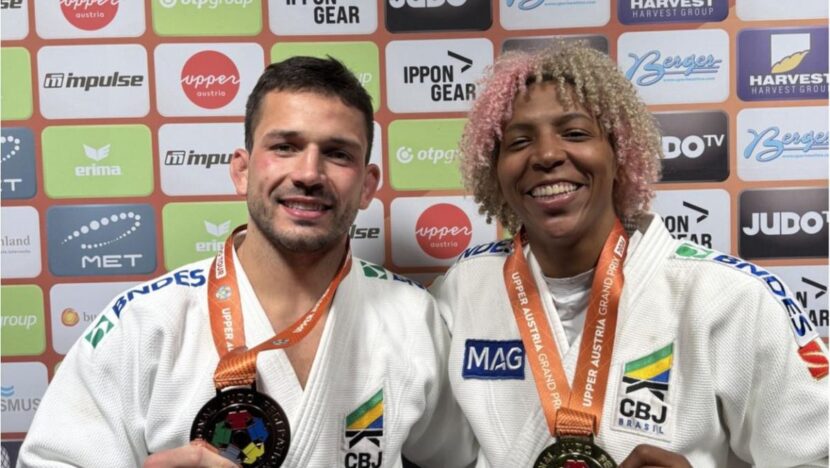 Rafaela Silva é ouro e Daniel Cargnin conquista bronze no Judô na Áustria