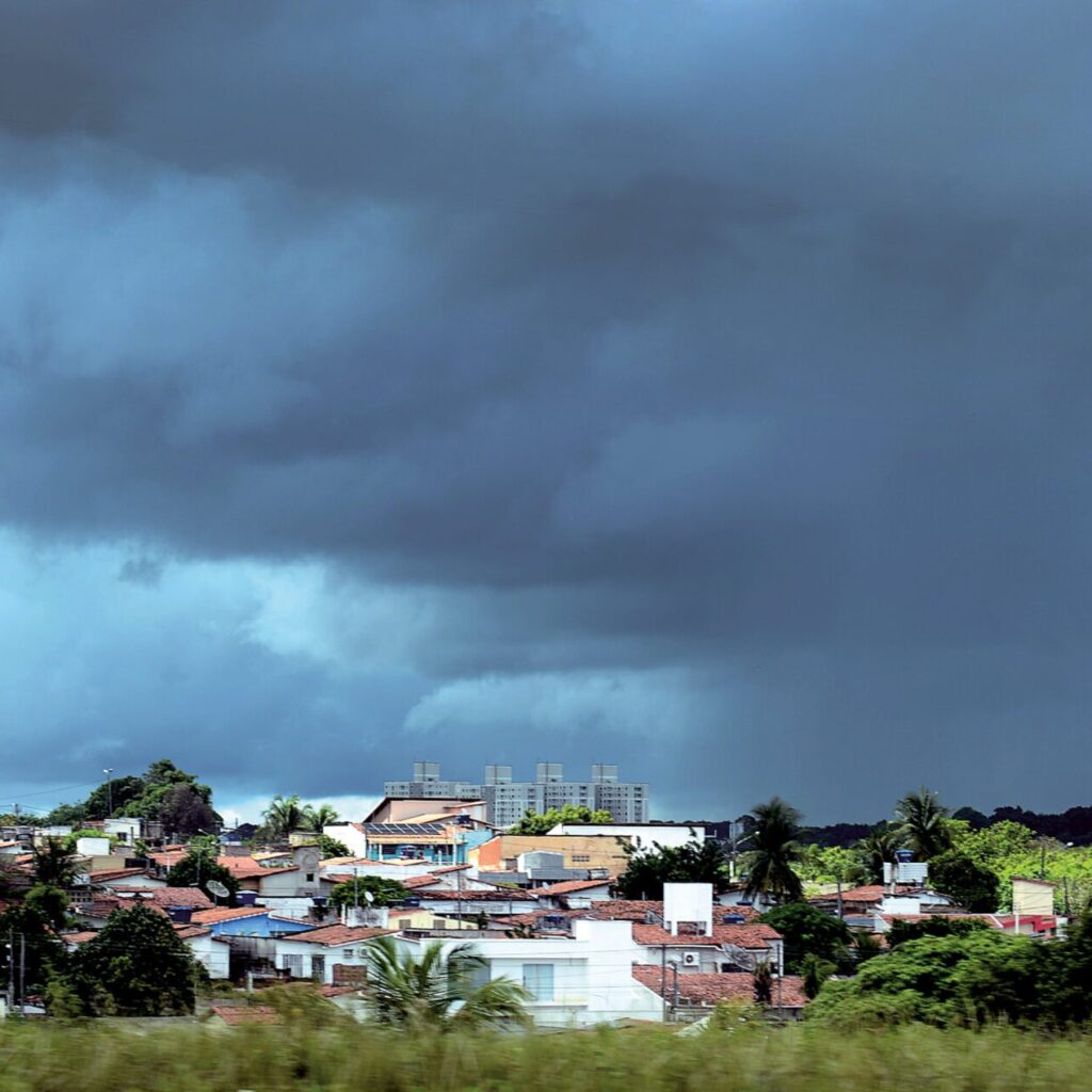 Inmet alerta para chuvas intensas e ventos fortes no RN até segunda-feira