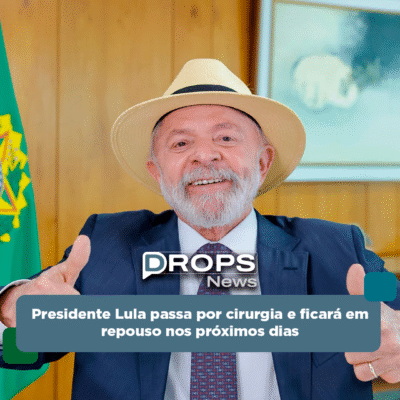 Presidente Lula passa por cirurgia e ficará em repouso nos próximos dias