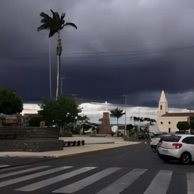 Currais Novos em alerta: Inmet prevê chuvas intensas e ventos fortes até a noite desta sexta (10).