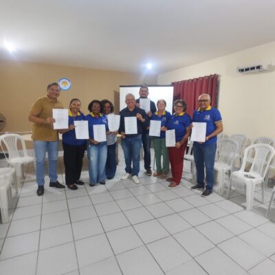 Vereadores Prof. Jaire, Sarg. Ezequiel e Sebastião Cabral participam de reunião do Conselho Municipal da Pessoa Idosa