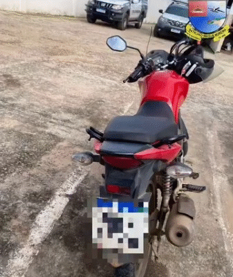 Criança de 8 anos é flagrada pilotando moto em Extremoz
