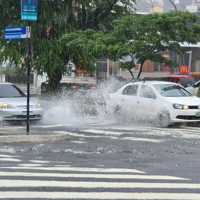 Litoral do RN registra maiores chuvas com acumulado acima de 80 mm em 24h