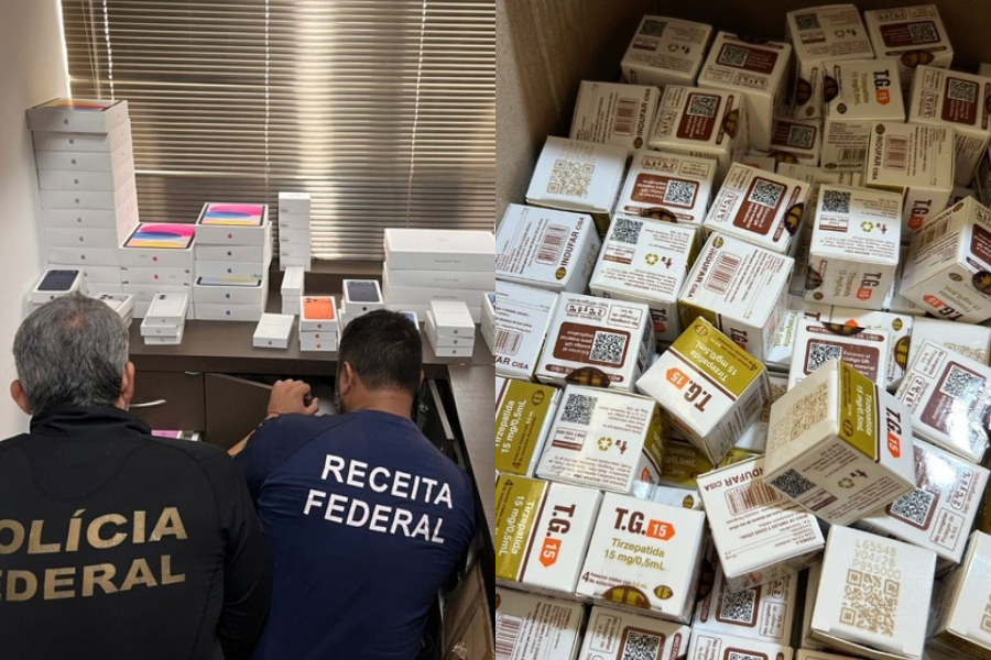 PF apreende eletrônicos e emagrecedores irregulares em operação no RN