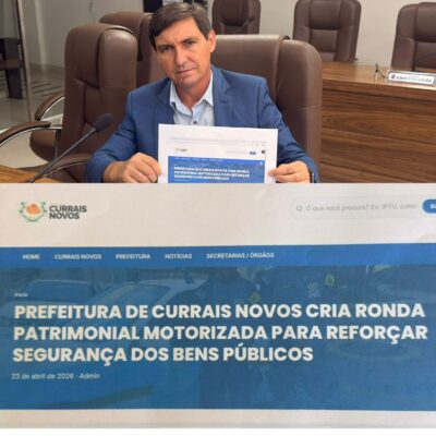 Vereador G Charles aponta ilegalidades na criação da ROPAM em Currais Novos
