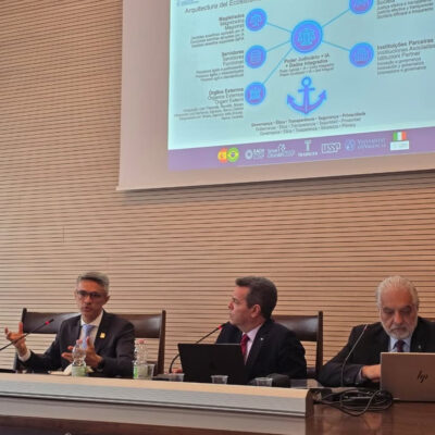 Dr. Marcus Vinícius apresenta tecnologia desenvolvida em Acari durante palestras na Europa
