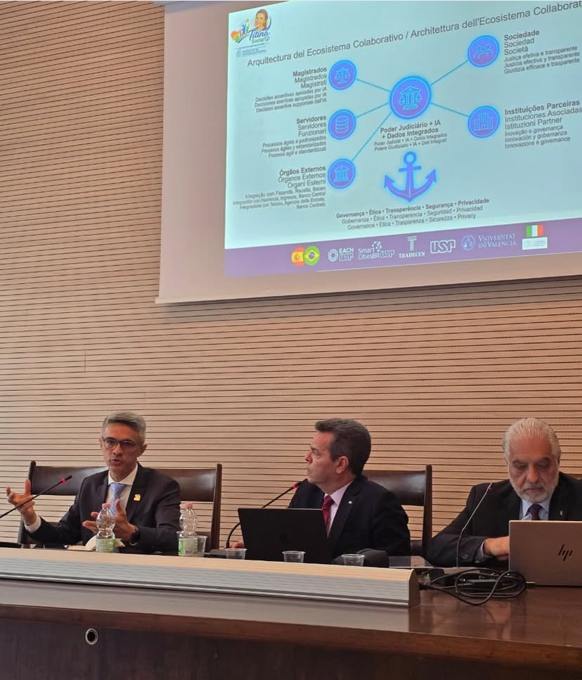 Dr. Marcus Vinícius apresenta tecnologia desenvolvida em Acari durante palestras na Europa