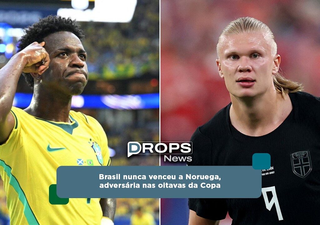Brasil jamais venceu a Noruega, adversária nas oitavas da Copa