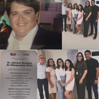 OAB inaugura Sala da Advocacia em Currais Novos em homenagem ao advogado Adriano Brandão