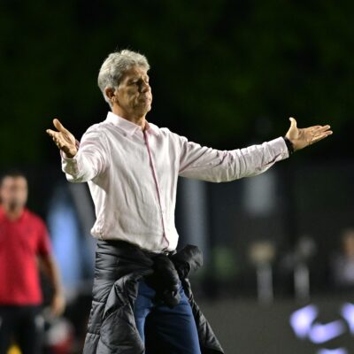 Renato Gaúcho é demitido do Vasco após desgaste com elenco