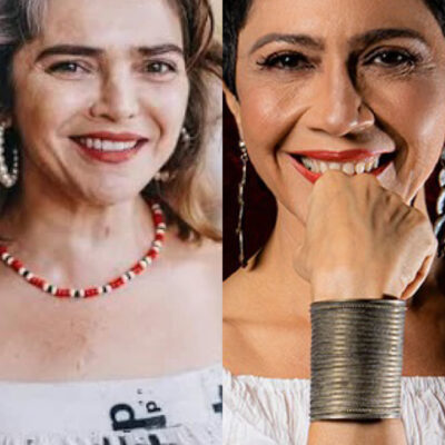 Valéria Oliveira homenageia Titina Medeiros em show na Festa de Agosto de Acari