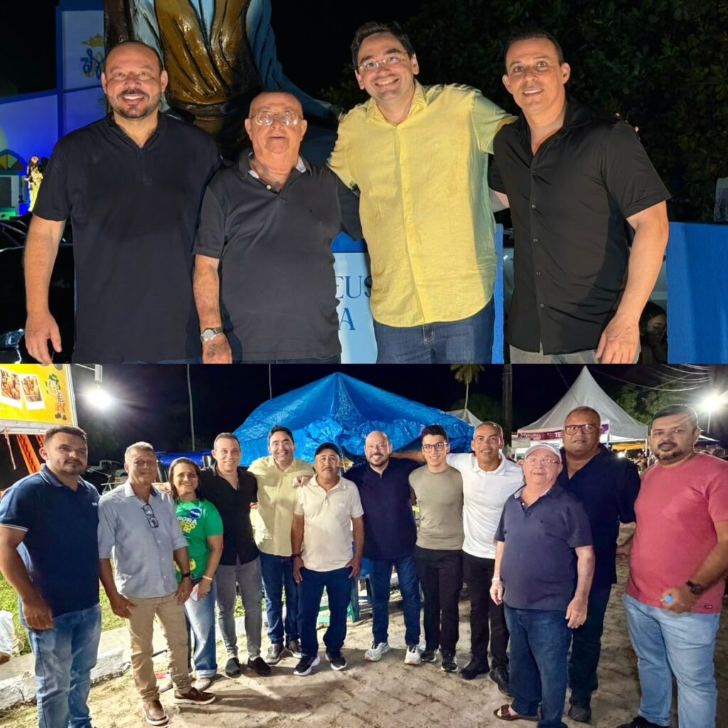 Adjuto Dias participa da Festa dos Mártires de Cunhaú e amplia apoios em Canguaretama com adesão do ex-prefeito Wellinson Ribeiro