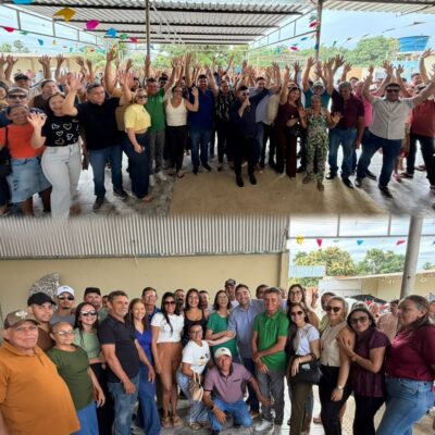 Em Ipanguaçu prefeito Jeferson Santos apresenta grupo político que apoiará o deputado estadual Adjuto Dias