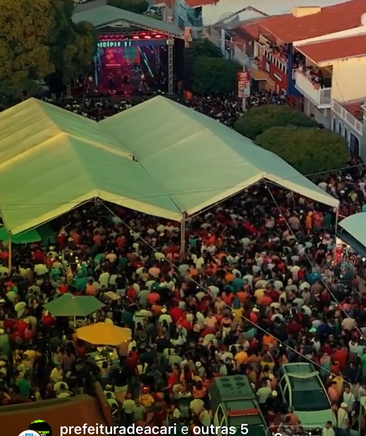 Festa de Agosto movimenta turismo de eventos e fortalece economia em Acari