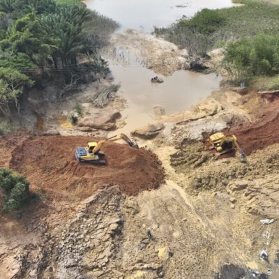 IGARN paralisa obras em barragem sem licença em Canguaretama, RN