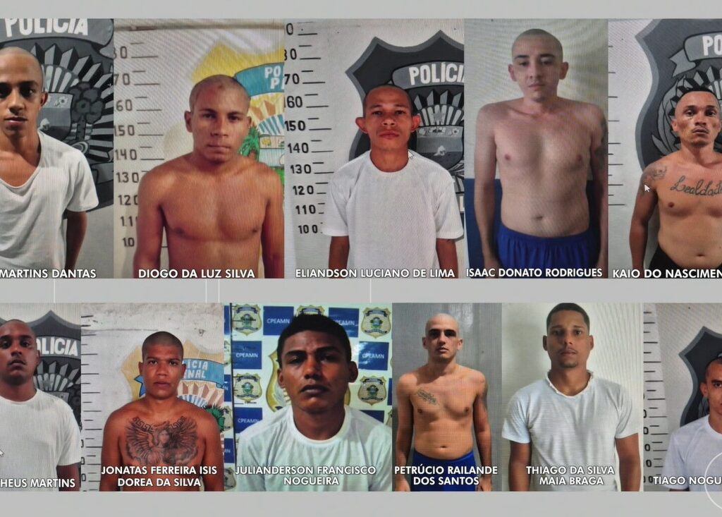 Onze presos fogem da Penitenciária Rogério Coutinho Madruga no RN