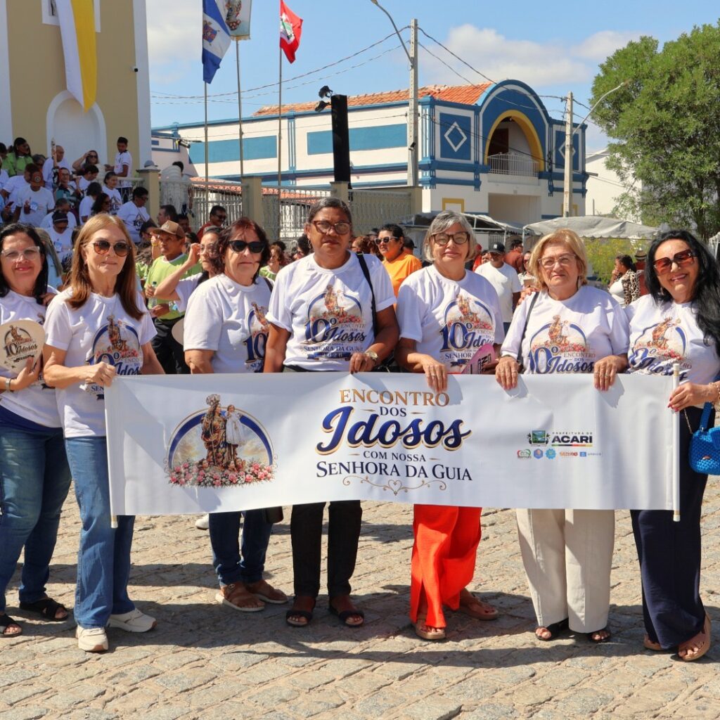 10º Encontro dos Idosos com Nossa Senhora da Guia reúne centenas de participantes durante a Festa de Agosto em Acari