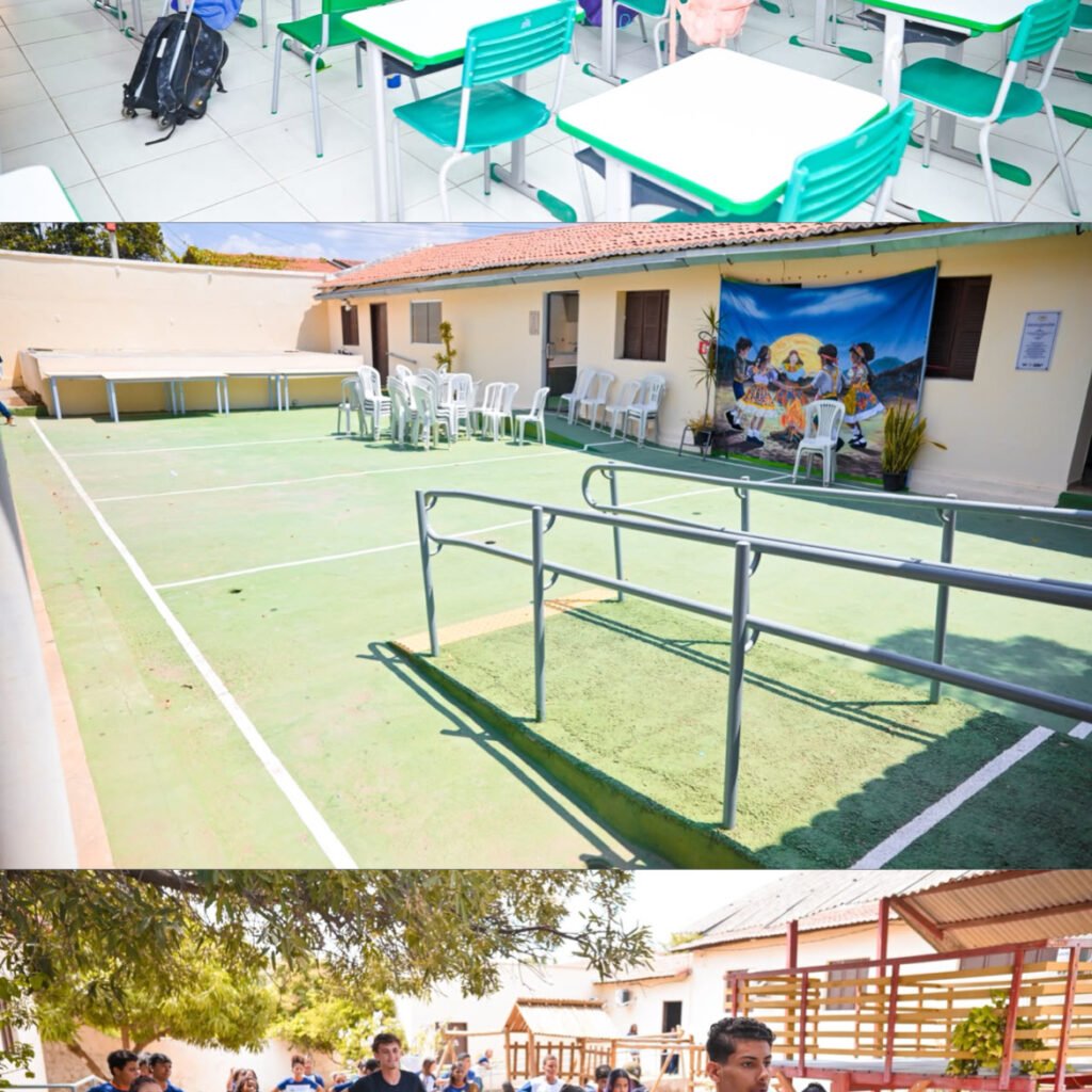 ESCOLA MUNICIPAL TRINDADE CAMPELO GANHA NOVA ESTRUTURA APÓS INVESTIMENTO DE MAIS DE R$ 450 MIL
