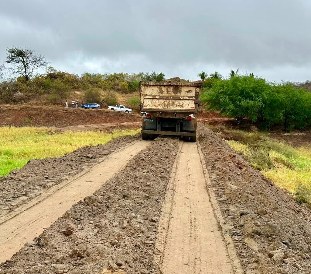 PROJETO INOVAR RECUPERA BARREIRO NO DISTRITO DA CRUZ E BENEFICIA FAMÍLIAS RURAIS